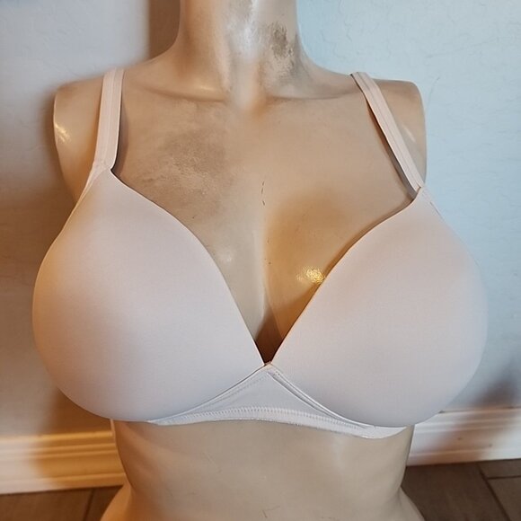 Warners Bra 36C Nude Wireless Lined 40032 - Picture 1 of 4
